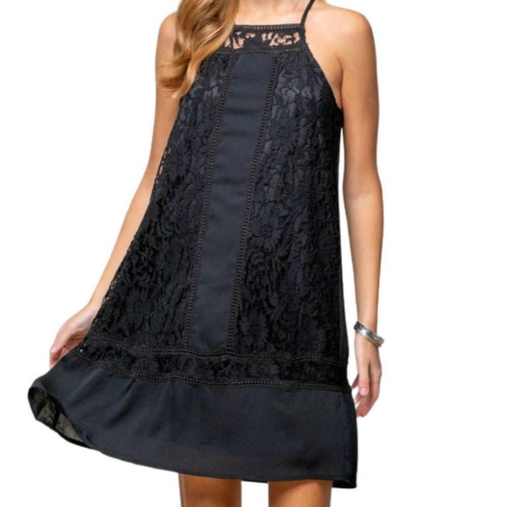 Dress LACE HIGH NECK - Small - Picture 3 of 5